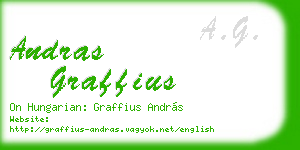 andras graffius business card